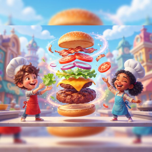 Burger Stack Rush